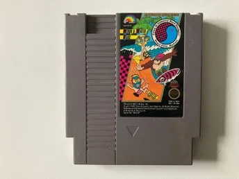 Nintendo 8-bit NES T&C Wood & Water Rage USA NTSC REV-A