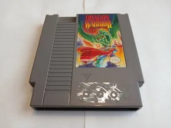 NES: Dragon Warrior (Endast Kassett OBS! REV A)