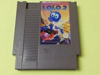 The Adventure of Lolo 2 EEC/SCN Nintendo 8-Bit NES