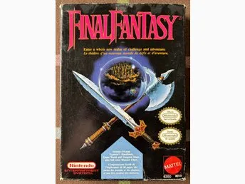 Final Fantasy - Nintendo NES - Kanadensisk utgåva