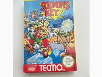 Solomon's Key 2 Nintendo NES 8-bit, SCN, KOMPLETT