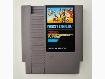Nintendo 8-bit NES Donkey Kong Jr 5 skruvar