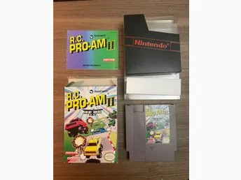 R.C. Pro-Am II - Komplett - Fint skick - Nintendo NES