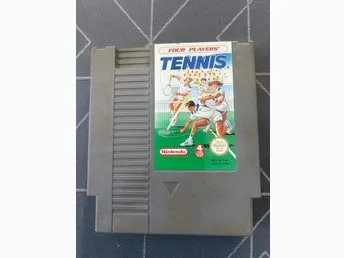 Four Players' Tennis - Nintendo NES