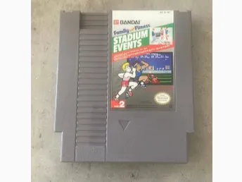 Family Fun Fitness: Stadium Events - Nintendo NES