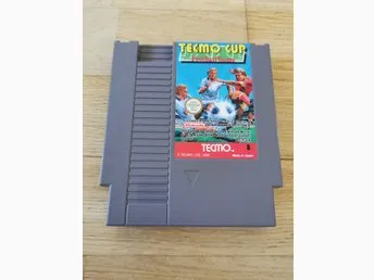 Tecmo Cup Football Game - Nintendo NES SCN