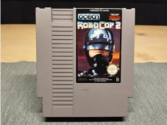 NINTENDO NES GAME: ROBOCOP ROBO COP 2 (2C) - FRA (FAH-1) - PAL-B