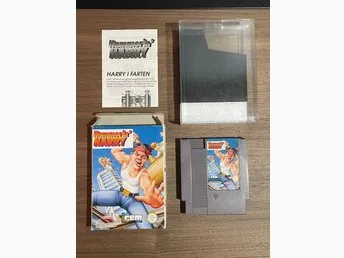 Hammerin' Harry - RARE - Svensksåld - Komplett - Nintendo NES