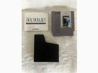 Jack Nicklaus' Greatest 18 Holes of Major Championship Golf - NES