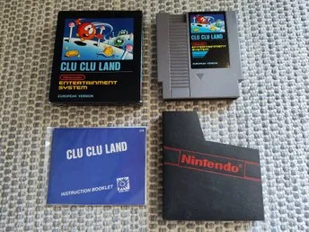 Clu Clu Land - Nintendo NES - Bergsala