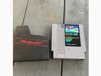 Clu Clu Land Nintendo NES