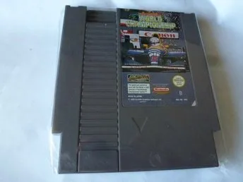 nintendo NES spel NY INPLASTAD NOE World Championship