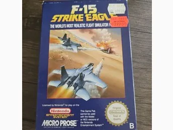 F-15 Strike Eagle - Nintendo NES Komplett