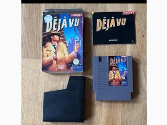 Déjà Vu - NES Komplett Svensk Utgåva (CIB)