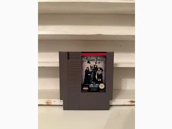 The Addams Family - Nintendo NES, Made in Japan, kanon skick, 1985-tal