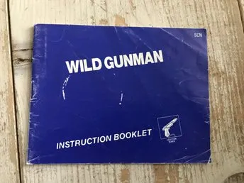 Wild Gunman nes manual scn