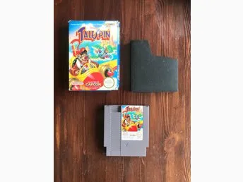 Tale Spin till Nintendo NES 8-bit med originalbox! SCN!