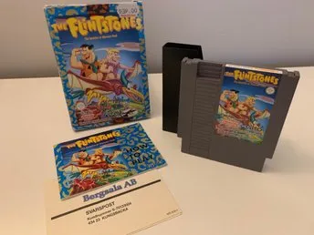 The Flintstones: The Surprise at Dinosaur Peak - NES Komplett