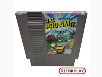 R.C. PRO-AM II - NES - NTSC - Cart only - (NES-R2-USA) - Rare collectors item