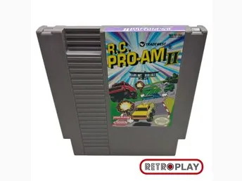 R.C. PRO-AM II - NES - NTSC - Cart only - (NES-R2-USA) - Rare collectors item