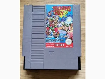 Solomon's Key 2 - Nintendo NES med svart skydd