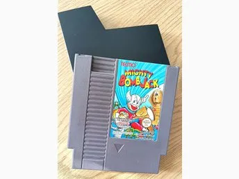 Mighty Bomb Jack - NES - PAL ESP - Sällsynt - Rare - meny på engelska !