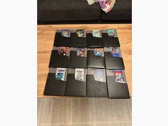 Samling med 12 st NES-spel