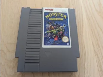 Monster in My Pocket, Nintendo NES 8-Bit, Sällsynt PAL-B