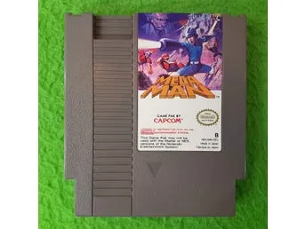 Mega Man YAPON SCN Nintendo 8 bit NES Bergsala Pal-B Megaman