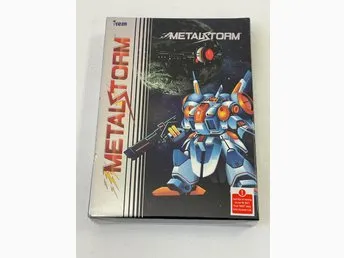 Metal Storm - NES. HELT NY och INPLASTAD!