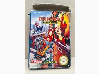 Chip N Dale Rescue Rangers 2 NES - endast kartong