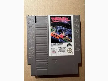 Nintendo 8-bit NES spel: Days of Thunder - Läs Annons!