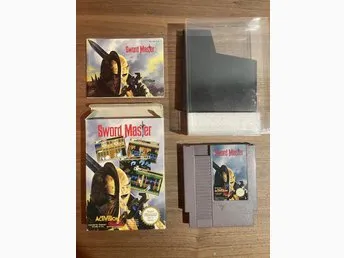 Sword Master - RARE!! - mycket fin - Nintendo NES Komplett