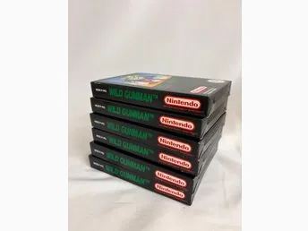 Wild Gunman - Nintendo NES 5st helt oöppnade oanvända