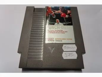 Punch-Out!! (Nintendo 8-bit; NES) OBS! 5-skruvskassett
