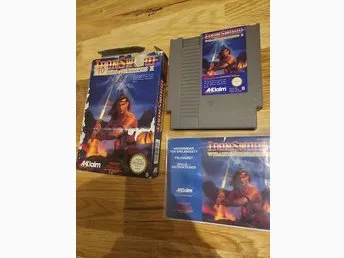 IronSword: Wizards & Warriors II - Nintendo NES