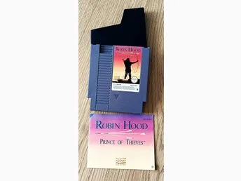 Robin Hood : Prince of Thieves - NES - PAL NOE ( DAS ) Spelet med manual