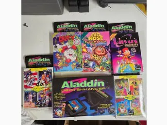 Nintendo NES Spel - NYTT Aladdin Deck Enhancer med spel