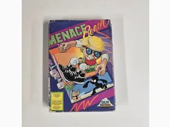 Menace beach komplett olicenserat NES