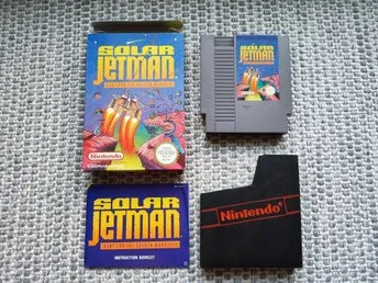 *SCN* Solar Jetman - NES Komplett - Bergsala