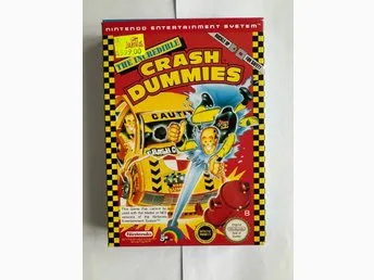 NES The Incredible Crash Dummies SCN CIB