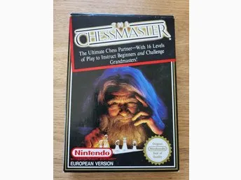 The Chessmaster - Nintendo NES CIB Code GPS