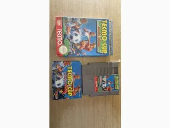 Tecmo Cup Football Game Nintendo NES