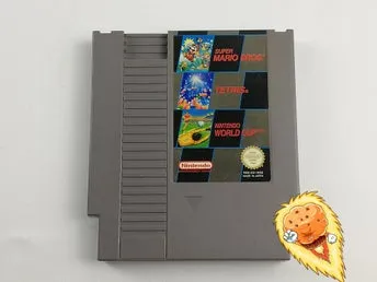 Super Mario Bros + Tetris + World Cup Nintendo 8-Bit NES