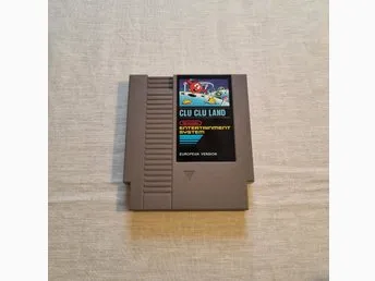 Clu Clu Land - Nintendo NES 5 skruvar