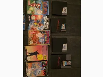 Nintendo NES Spil Samling