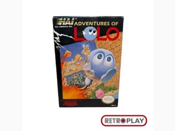 Adventures of Lolo - Nintendo 8-bit/NES - NTSC-US - Incl. Poster - CIB
