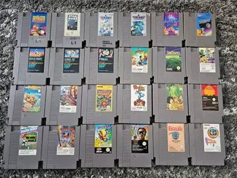 Nintendo 8bit, NES SCN Games, read the description!