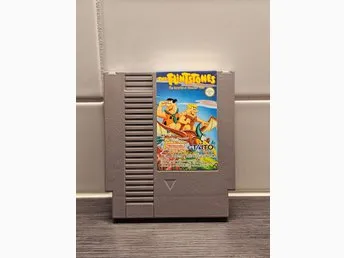 The Flintstones The Surprise at Dinosaur Peak NES Nintendo Game Cartridge