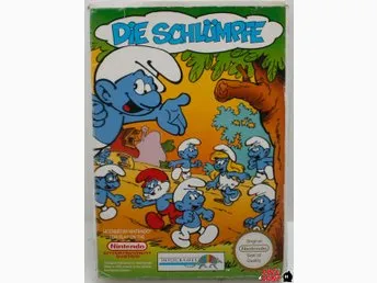 The Smurfs (inkl. Skyddsbox & Tysk Version/Engelsk Text)